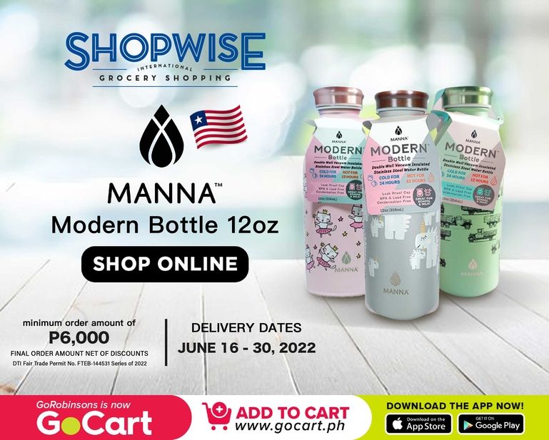 Manna Capsule Bottle - Yellow, 17 oz - Baker's